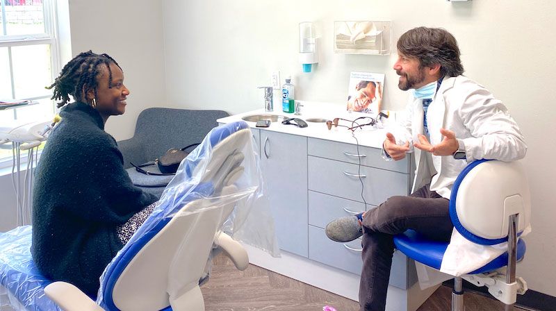 TX Austin dental crowns blue sky family dentistry